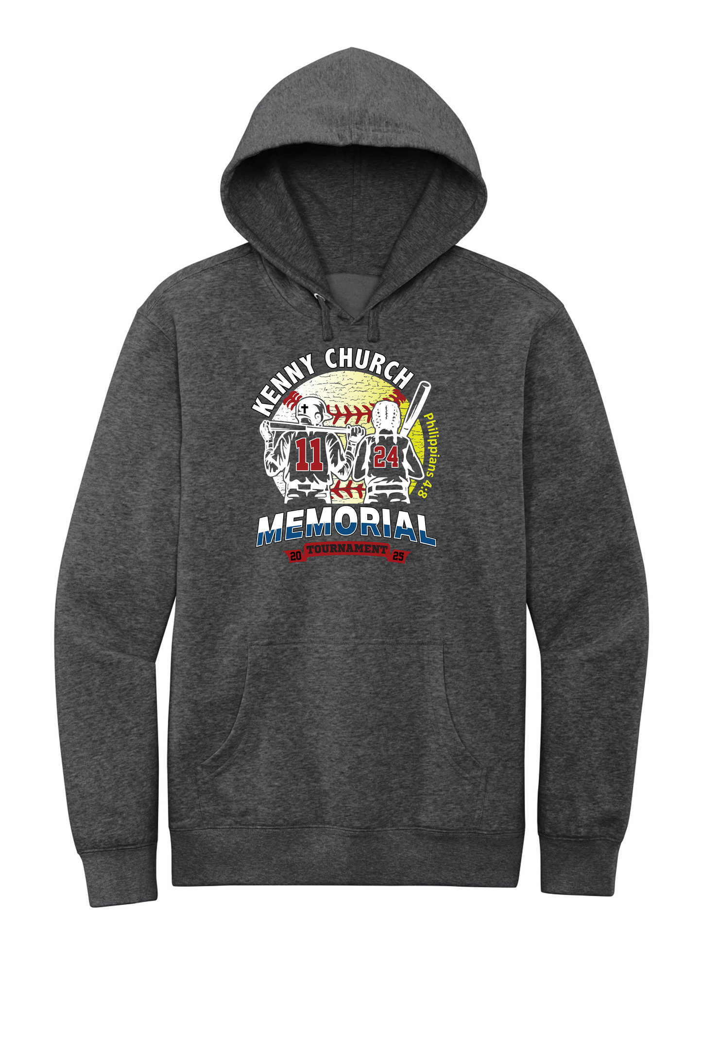 Kenny Church 2025 Adult & Youth Hooded Sweatshirt