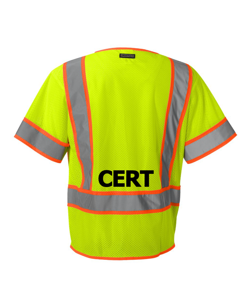 Kishigo - Ultra-Cool™ Six-Pocket Mesh Surveyor’s Vest 1242-1243