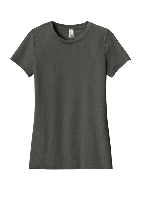 WFAS Ladies T-Shirt DM108L White Ink Decorated Left Chest