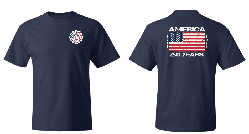CCFD#3 250th Celebration Shirt             CHOOSE THE CORRECT COLOR  (I know the pictures don't change)