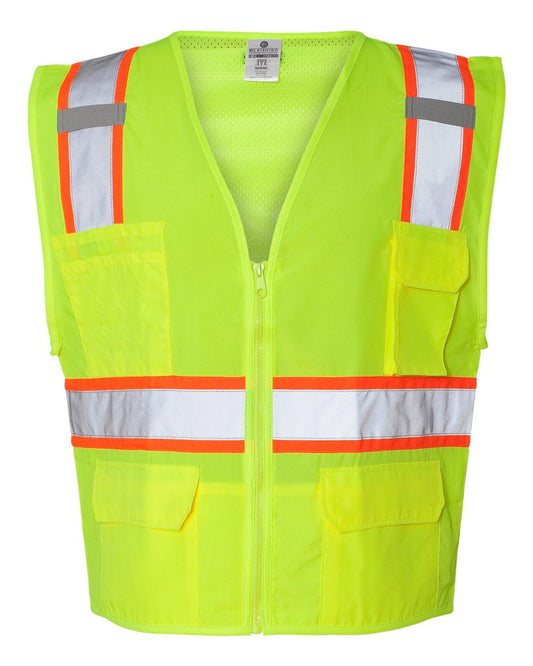 Kishigo - Ultra-Cool™ Solid Front Vest with Mesh Back 1163-1164